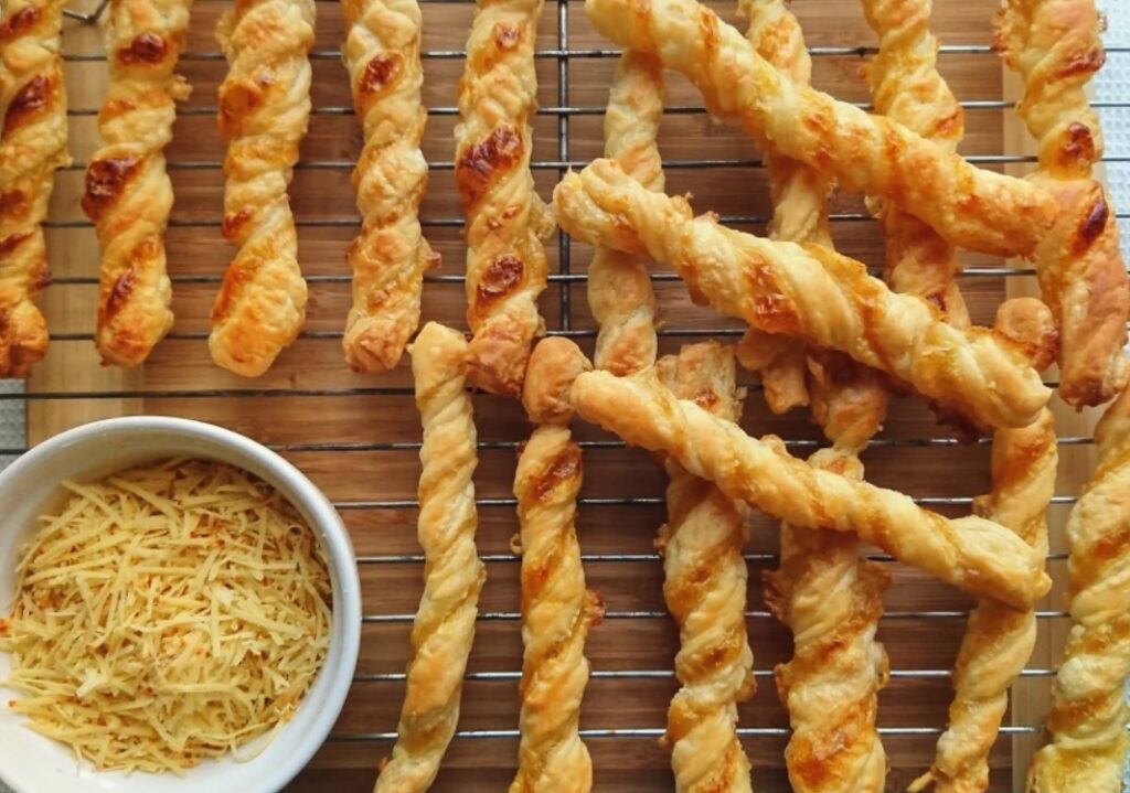 Vegetarian Cheese Straws Recipe