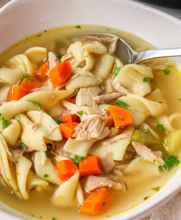 Easy and Flavorful Panera Chicken Noodle Soup Recipe