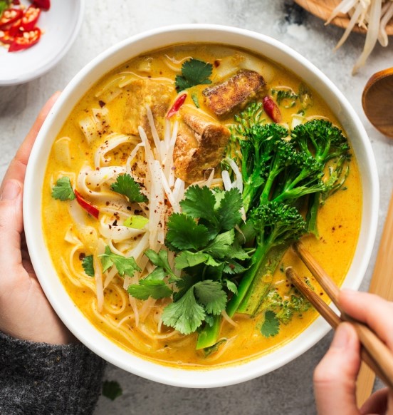 Authentic Vegetarian Laksa Recipe for Homemade Asian Cuisine